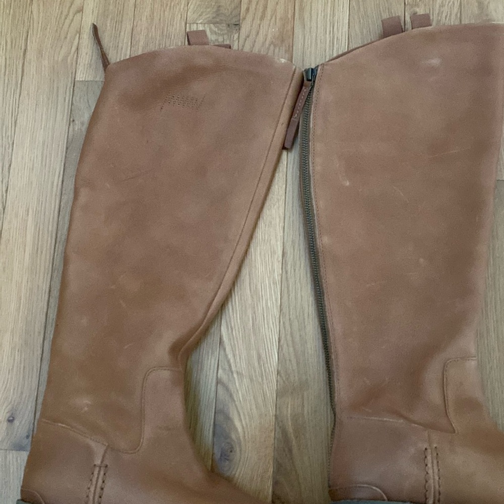 Franco Sarto Women's Meyer Camel Knee High Flat Boot - 8.5 - Picture 16 of 16